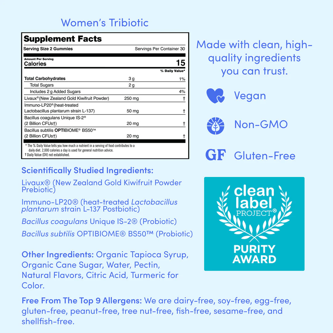 Women's 3-in-1 Pre+ Post+ Probiotic - Image 11